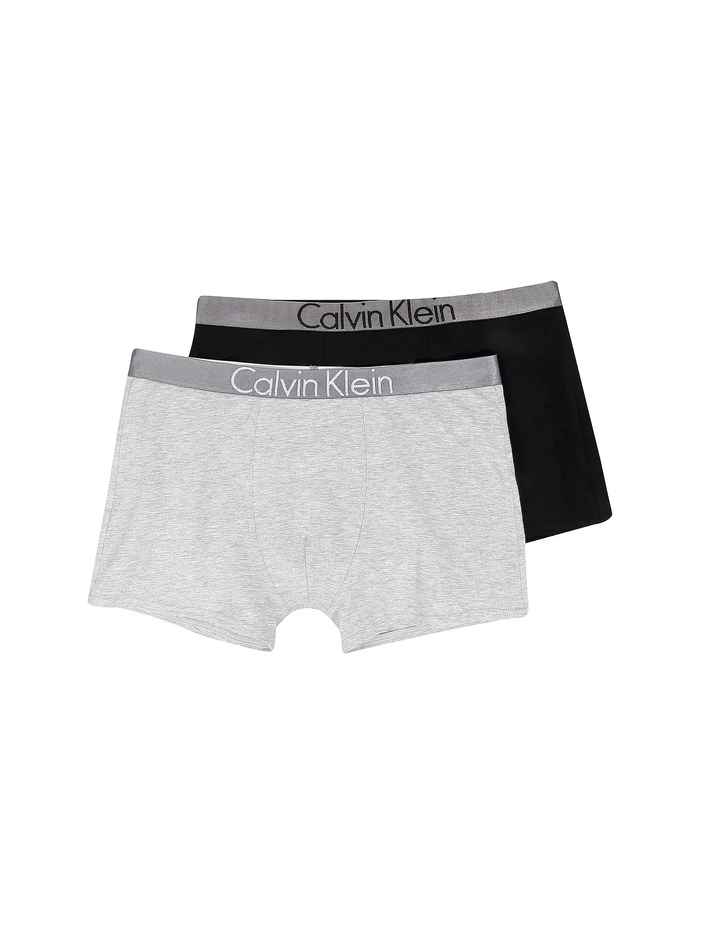 CALVIN KLEIN | Jungen Pants 2er Pkg Customized Stretch grey black | 